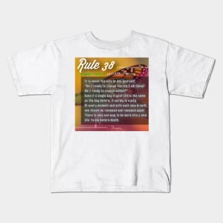 40 RULES OF LOVE - 38 Kids T-Shirt